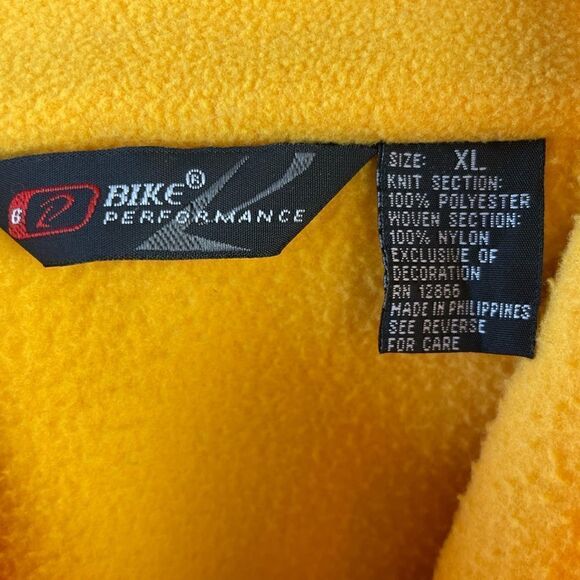 Bike Sleeveless Fleece Full Zip Jacket Size XL EUC - Picture 6 of 6